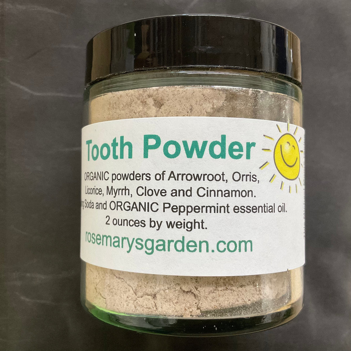 Tooth Powder 2oz – Rosemary's Garden