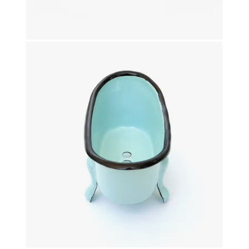 
                  
                    Farmhouse Blue/Aqua Metal Bathtub Soap Dish
                  
                