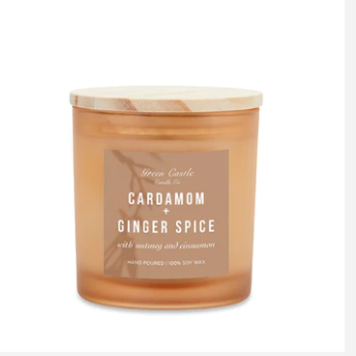 Cardamom + Ginger Spice Soy Wax Candle