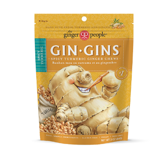 
                  
                    GIN GINS® Spicy Turmeric Ginger Chews
                  
                