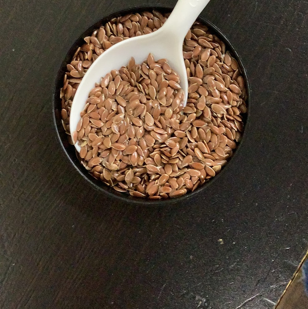 Flax Seed Brown Organic by the ounce