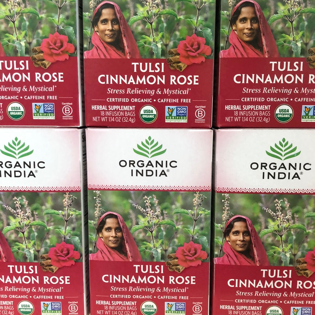 Cinnamon Rose Tulsi Infusions Tea