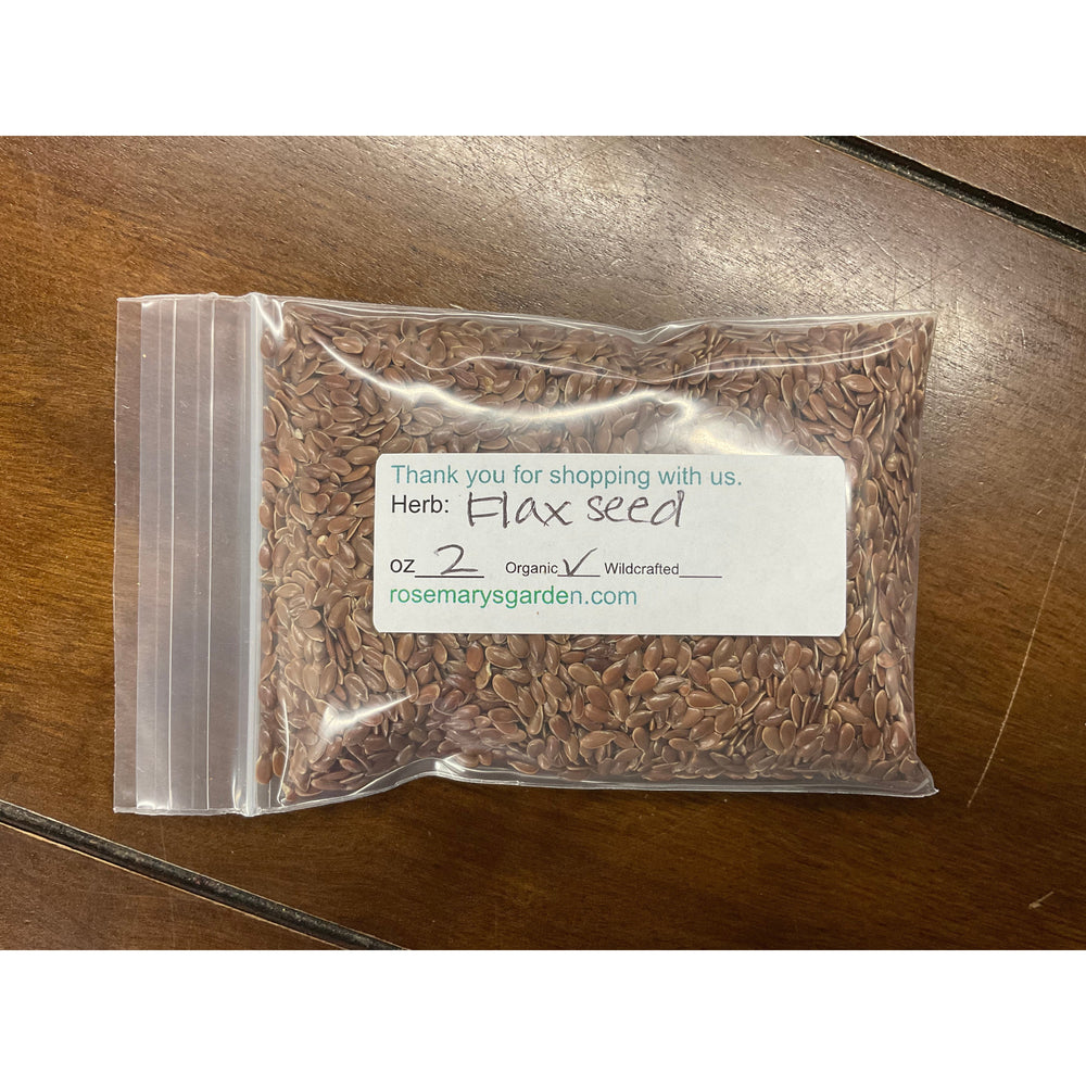 Flax Seed Brown Organic 2oz packet