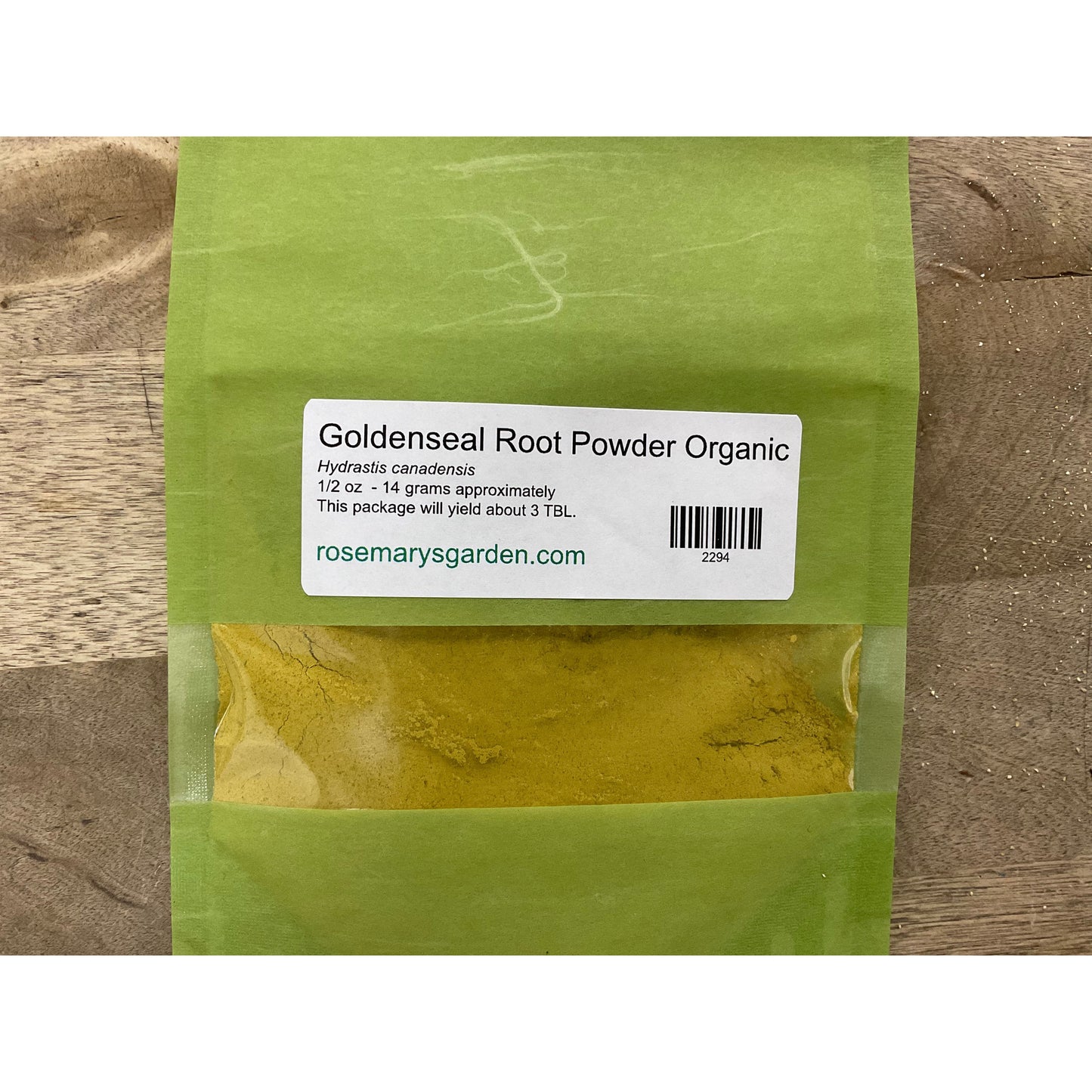 Goldenseal Root Powder Organic 1/2oz