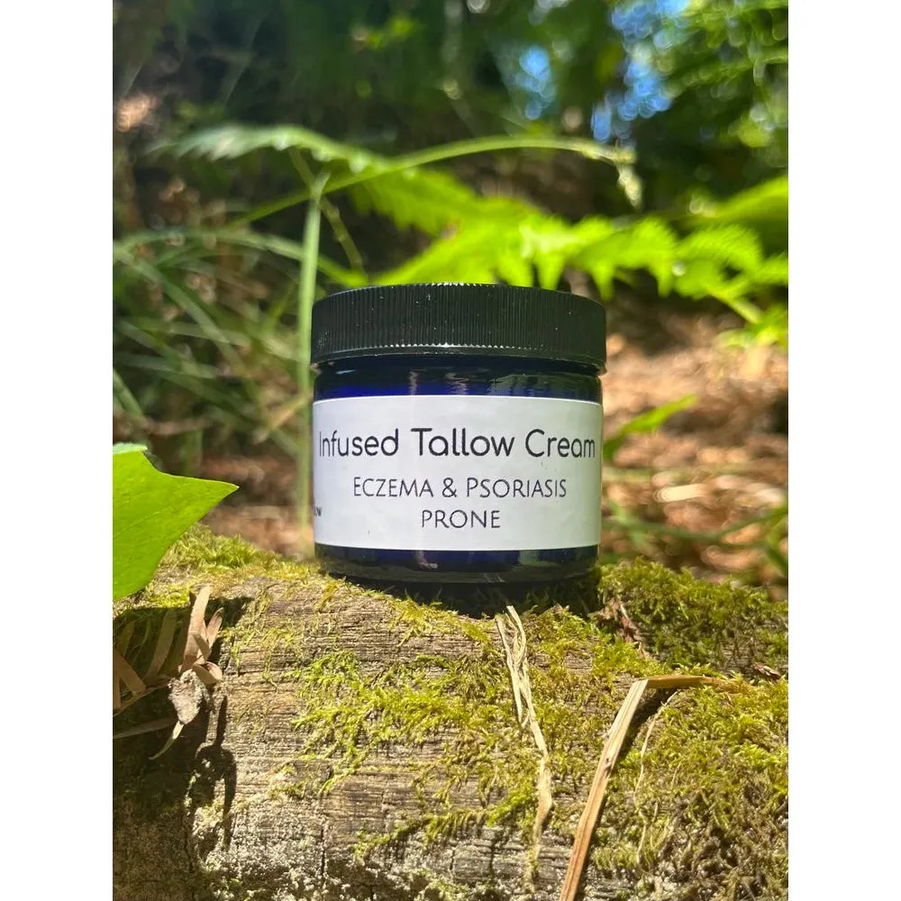 Eczema & Psoriasis Prone Infused Tallow Cream-2 oz.