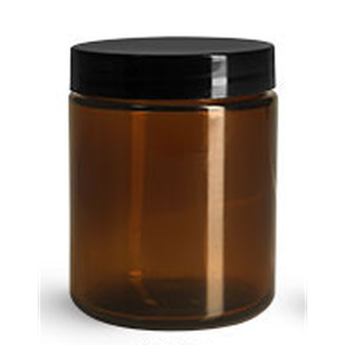 
                  
                    Amber Salve Jars
                  
                