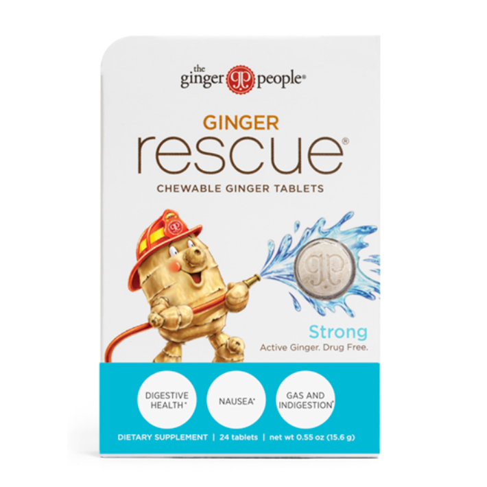 GINGER RESCUE® Chewable Ginger Tablets - Strong 0.55 oz.