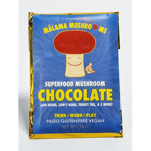 Superfood Mushroom Chocolate Organic Bar 35grams - Original Dark