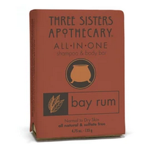 All-In-One Shampoo & Body Bar Bay Rum 4.75 oz