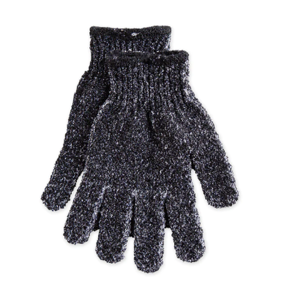 Charcoal Exfoliating Gloves