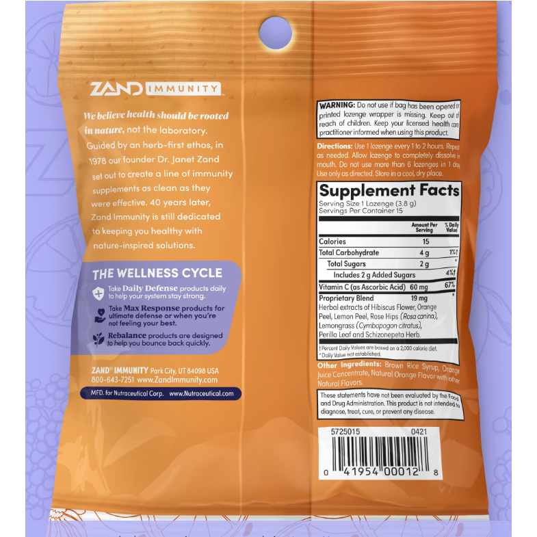 
                  
                    Orange C Lozenges
                  
                