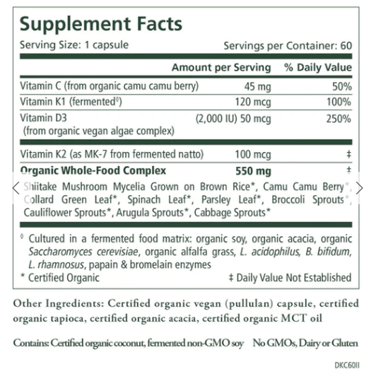 D3 + K2 Complex Rosemary's Garden