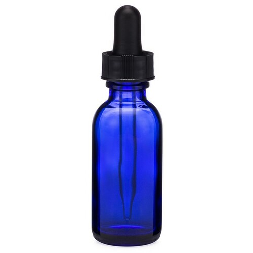 
                  
                    Blue 2 oz. Glass Bottles'
                  
                