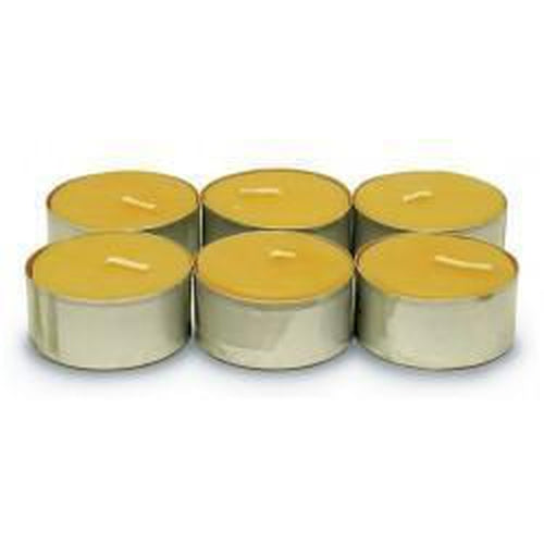 Beeswax Tealights-6 Pack