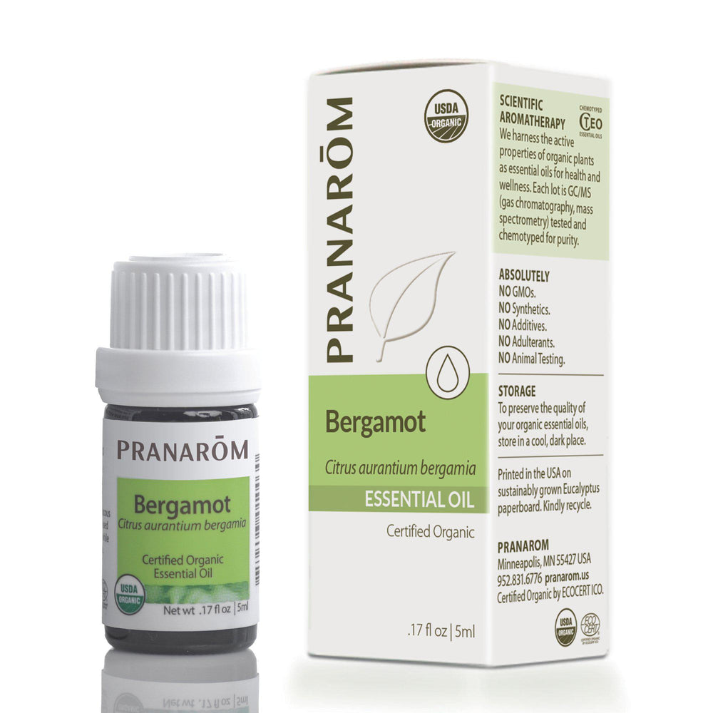 USDA Organic Bergamot Essential Oil | 0.33 FL OZ