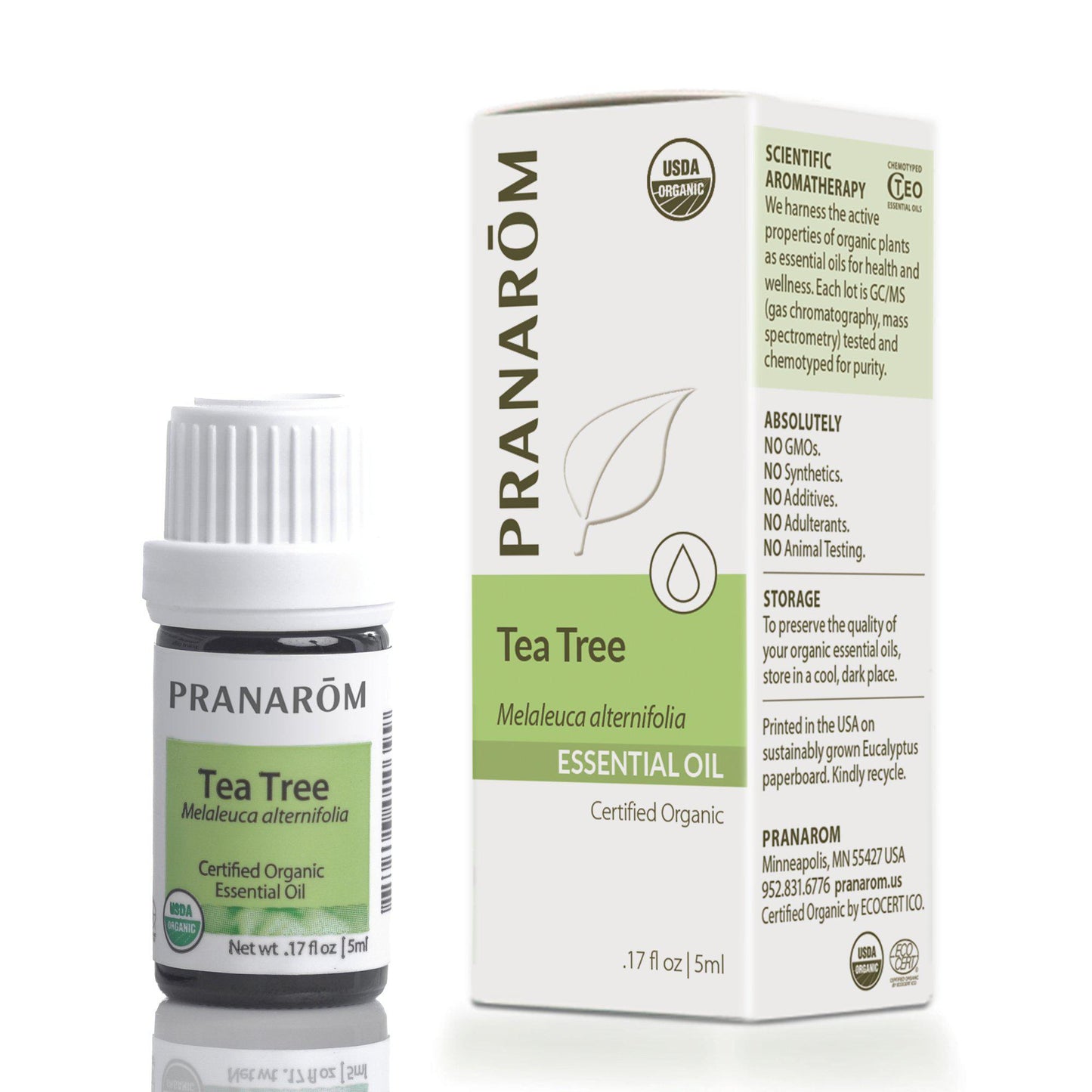 Tea tree (Arbre à thé) - Huile essentielle de Melaleuca alternifolia 10 ml  - Pranarôm