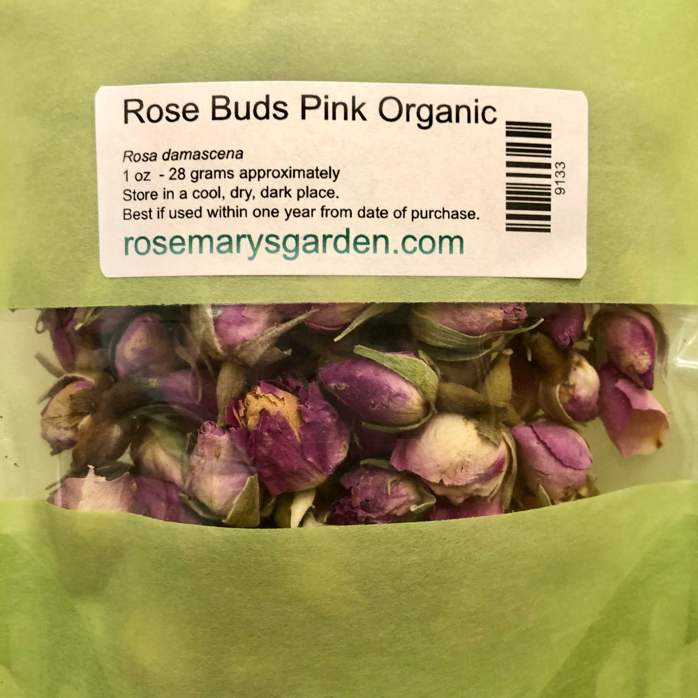 Rose Buds Pink Organic by the oz.
