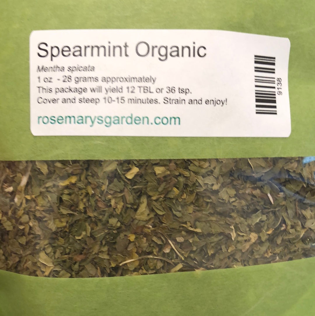 Spearmint Leaf Organic 1oz