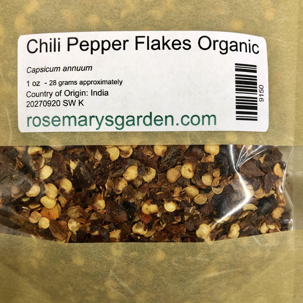 Chili Pepper Flakes Organic 1oz