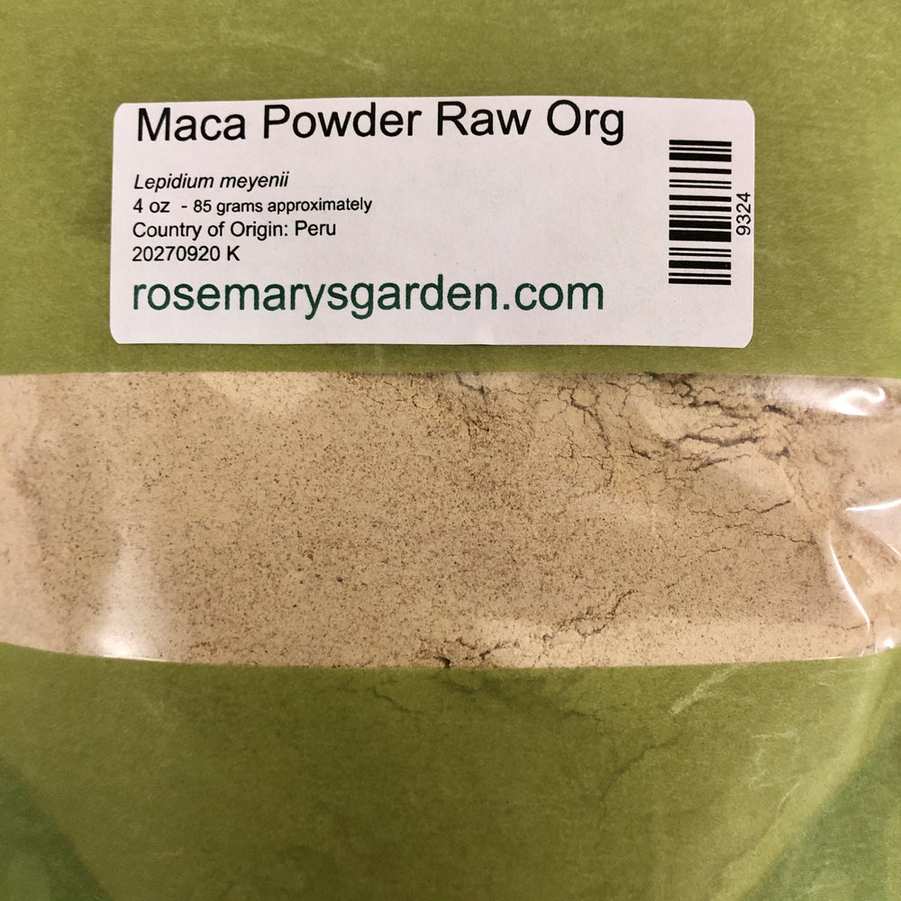 Maca Root Powder Raw Organic 4oz