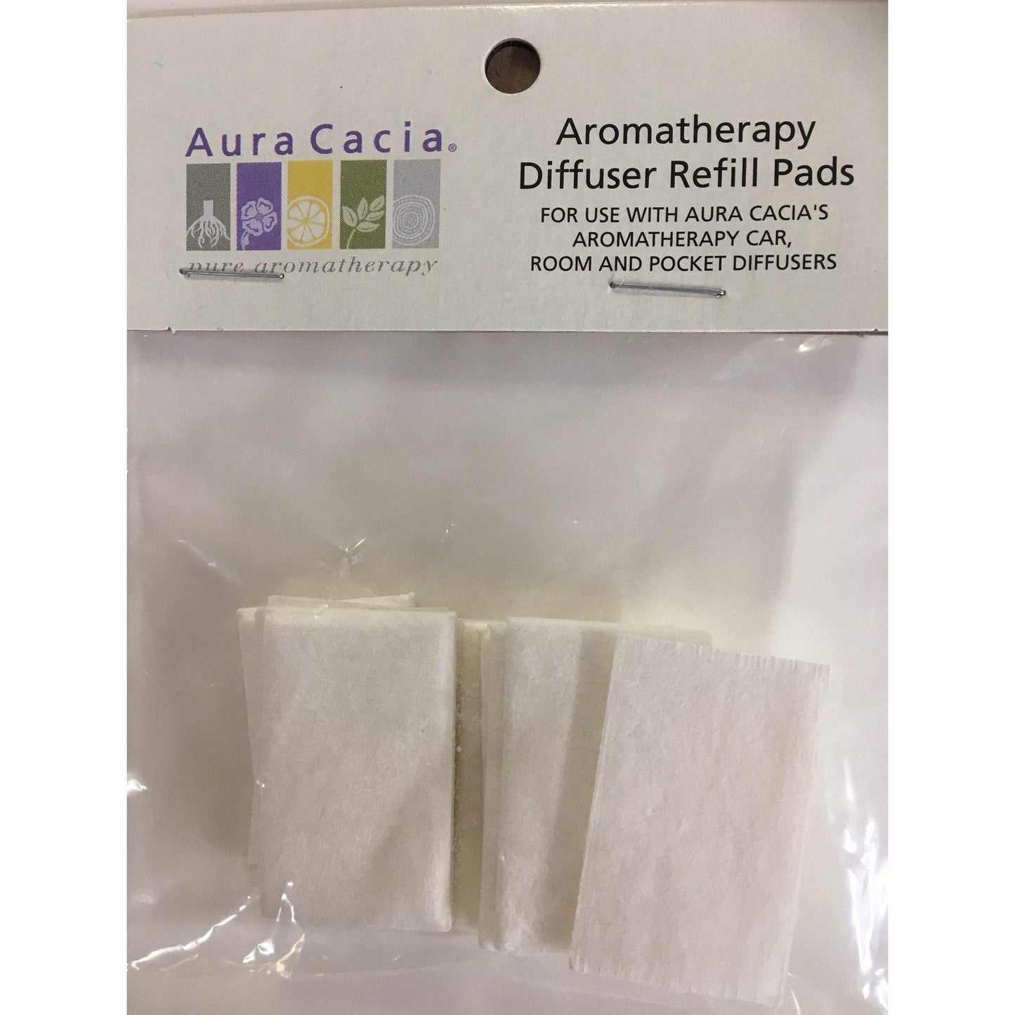 Aura Cacia car/room diffuser refill pads-pack of 10