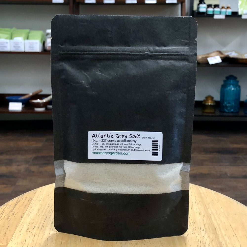 Atlantic Grey Salt FINE Grain 8oz.