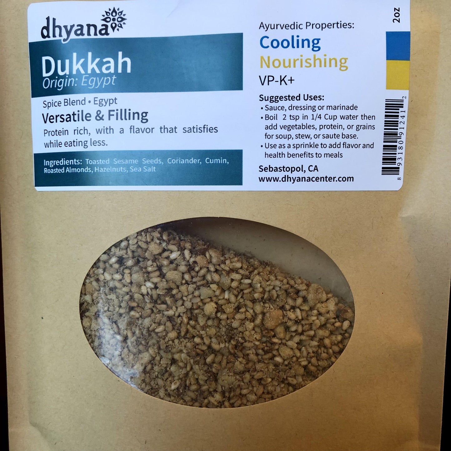 
                  
                    Dukkah 2oz
                  
                