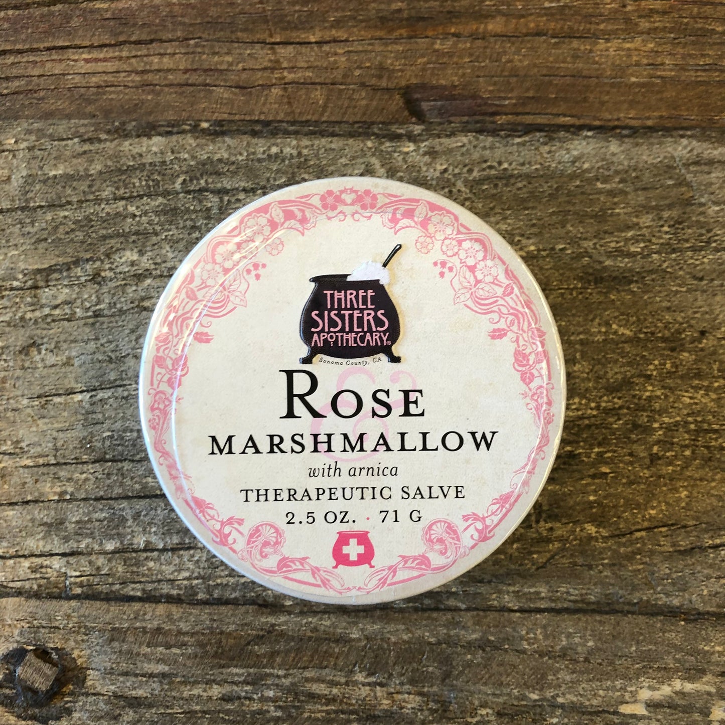 Rose Marshmallow with Arnica Therapeutic Salve 2.5oz