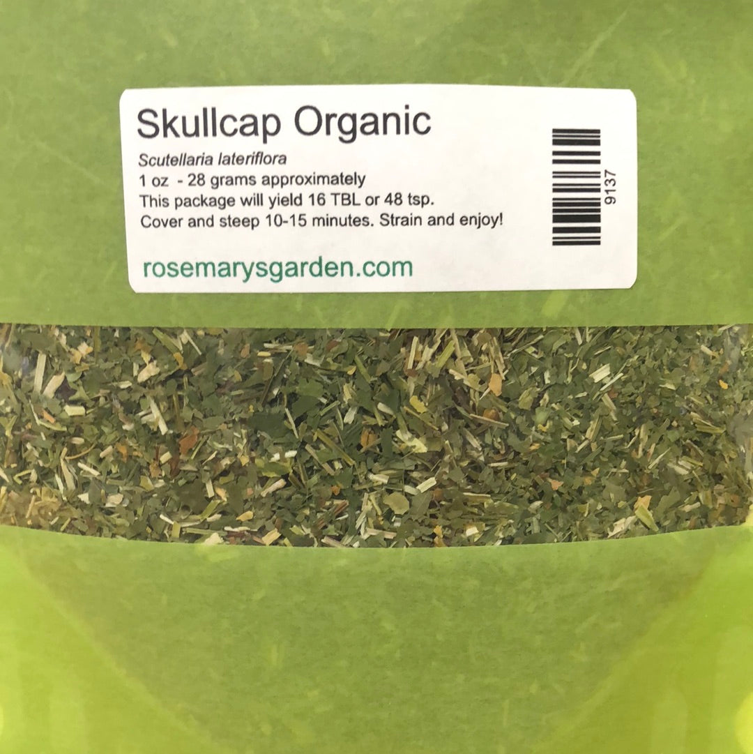 Skullcap Organic 1oz