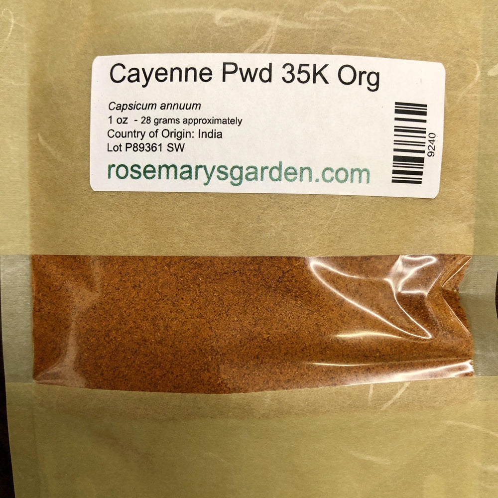 Cayenne 35K H.U. Organic 1oz