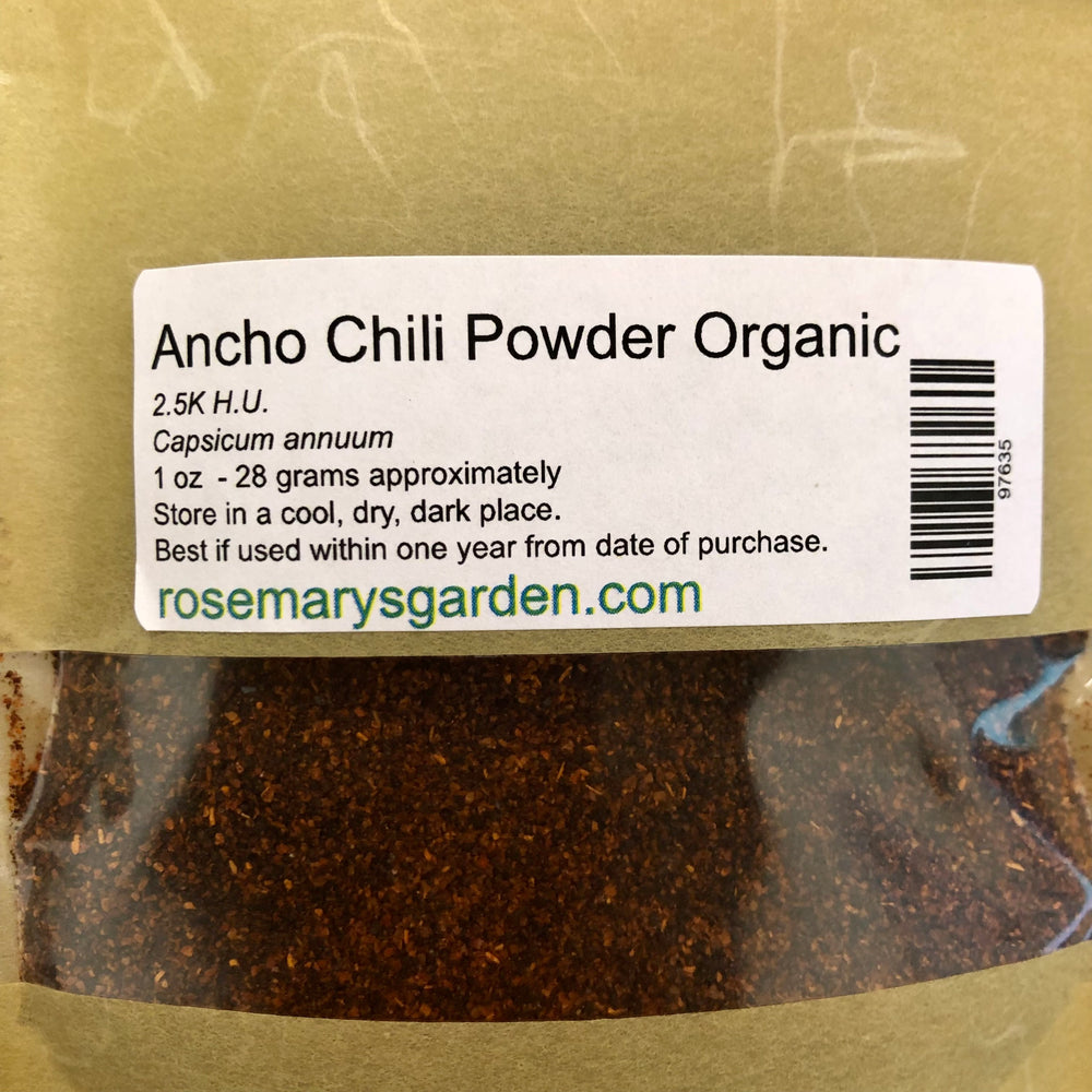Chili Powder Ancho Organic 1oz