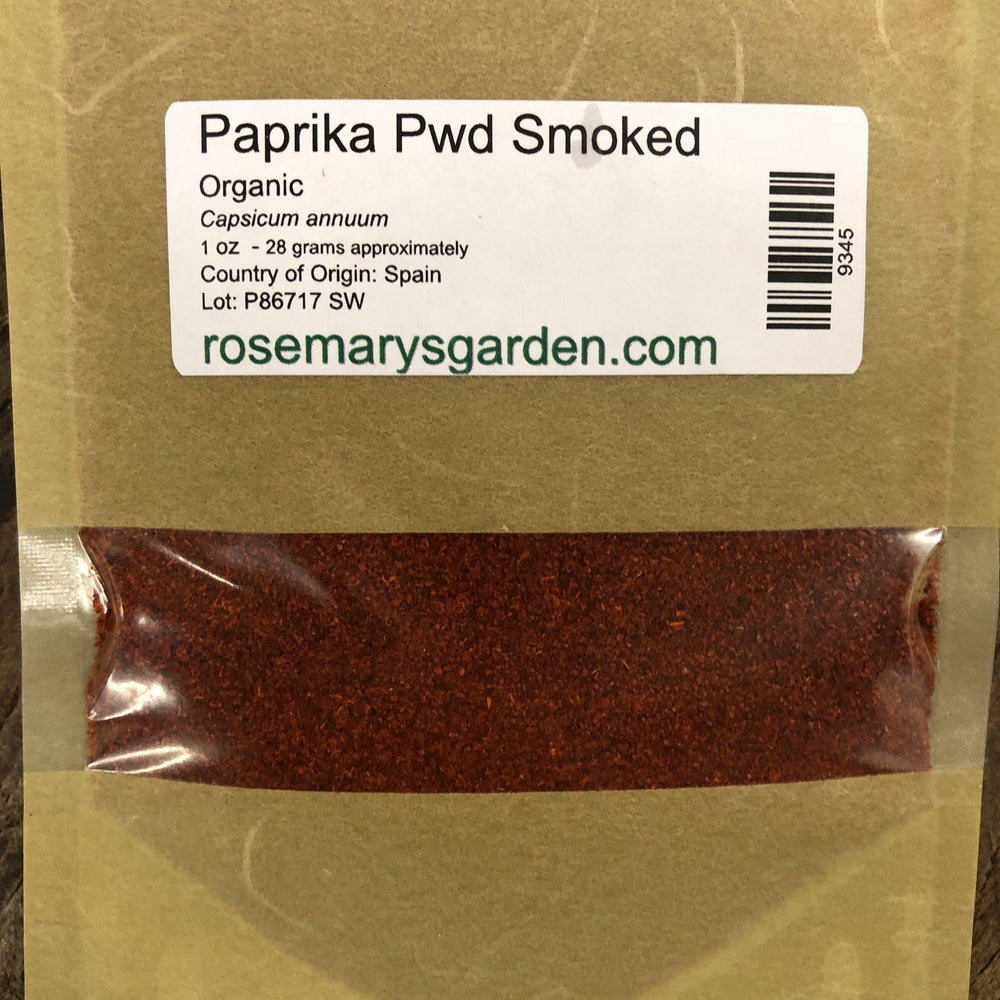 Paprika Powder Organic Smoked 1oz