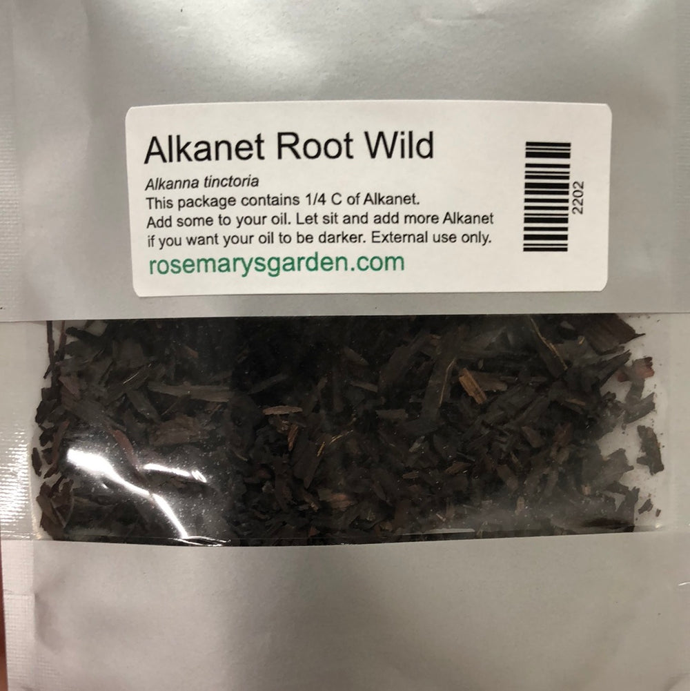 Alkanet Root Wildcrafted .5oz – Rosemary's Garden
