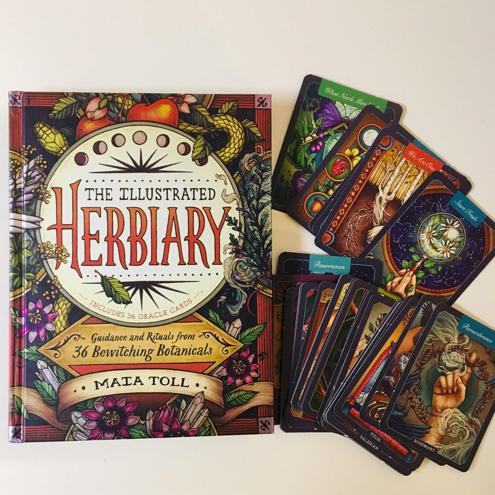 The Illustrated Herbiary By Maia Toll